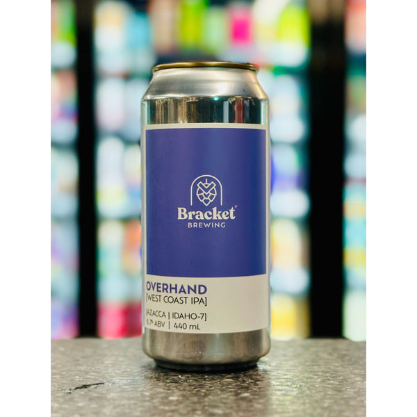 'MIX 6 OR MORE GET 20% OFF' BRACKET BREWING OVERHAND WEST COAST IPA  6.7% ABV