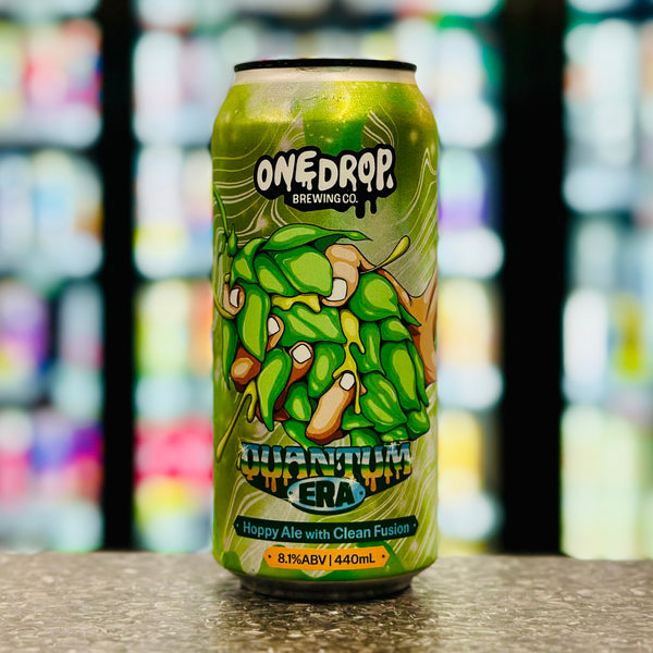 'MIX 6 OR MORE GET 20% OFF' ONE DROP BREWING QUANTUM ERA HOPPY ALE 8.1% ABV