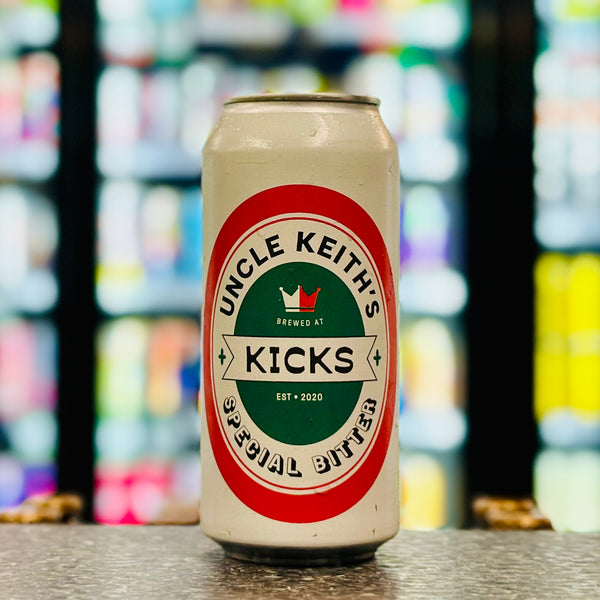 'MIX 6 OR MORE GET 20% OFF' KICKS BREWING UNCLE KEITH'S SPECIAL BITTER 5.7% ABV