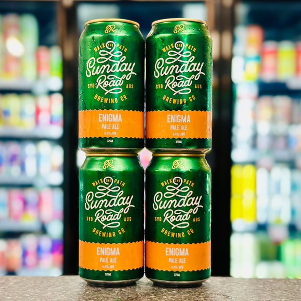 SUNDAY ROAD BREWING ENIGMA PALE ALE 4.4% ABV