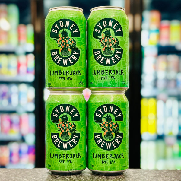 SYDNEY BREWERY LUMBERJACK RYE IPA 6.5% ABV