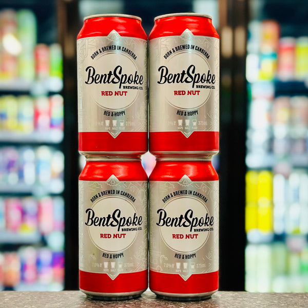 BENTSPOKE BREWING RED NUT RED IPA 7% ABV