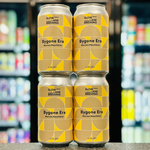 SLOW LANE BREWING BYGONE ERA MARZEN RAUCHBIER 6% ABV