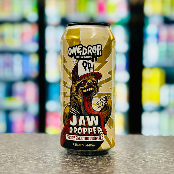 'MIX 6 OR MORE GET 20% OFF' ONE DROP BREWING JAW DROPER PASTRY SMOOTHIE SOUR ALE 7.3% ABV