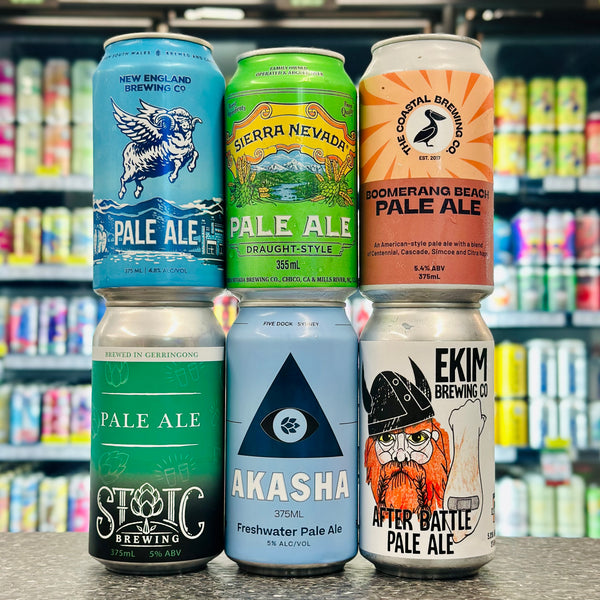 BEER BUNKER PALE ALE MIXED 6 (NON HAZY)