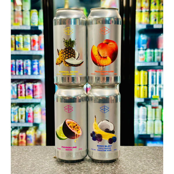 RANGE BREWING JUICY JNR MIXED 4 PACK