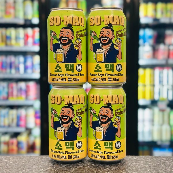 SO-MAQ KOREAN SOJU FLAVOURED PALE ALE 6.8% ABV