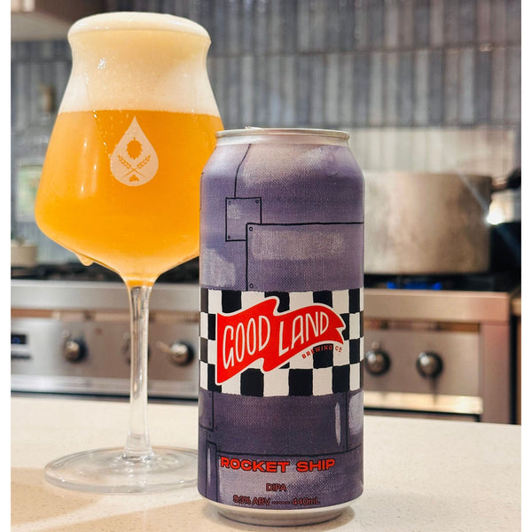 MIX 6 OR MORE GET 20% OFF' GOOD LAND BREWING CO ROCKETSHIP DOUBLE IPA 9.3% ABV