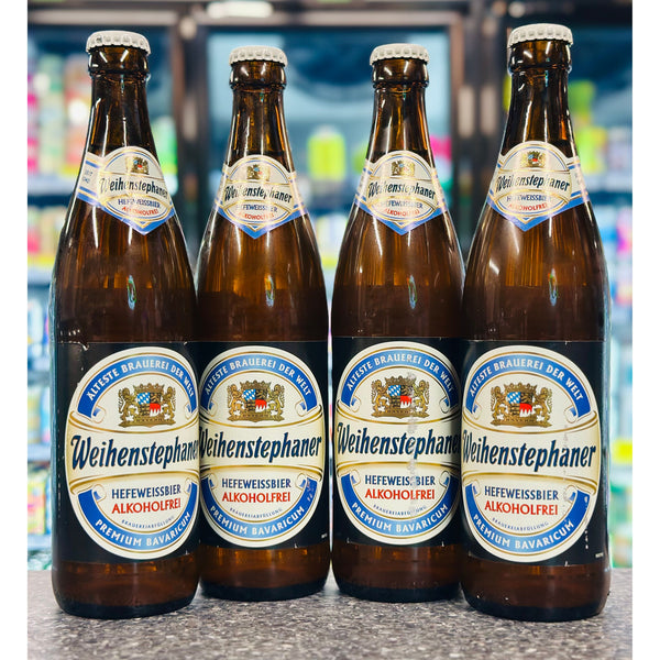 WEIHENSTEPHANER HEFEWEISSBIER NON ALCOHOLIC BEER 4 PACK