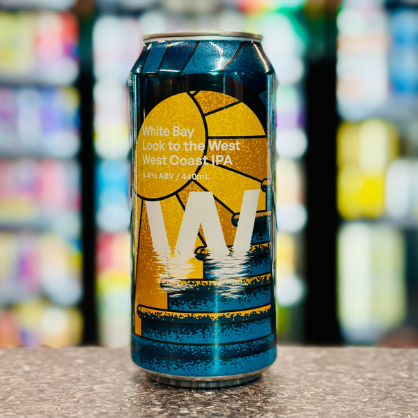 MIX 6 OR MORE GET 20% OFF' WHITE BAY BREWING LOOK TO THE WEST WEST COAST IPA 6.4% ABV
