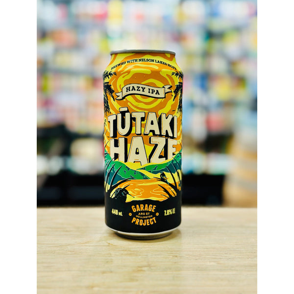 'MIX 6 OR MORE GET 20% OFF' GARAGE PROJECT TUTAKI HAZE HAZY IPA 7% ABV