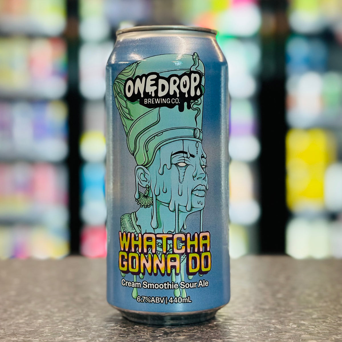 MIX 6 OR MORE GET 20% OFF' ONE DROP BREWING WHATCHA GONNA DO CREAM SMOOTHIE SOUR ALE 6.7% ABV
