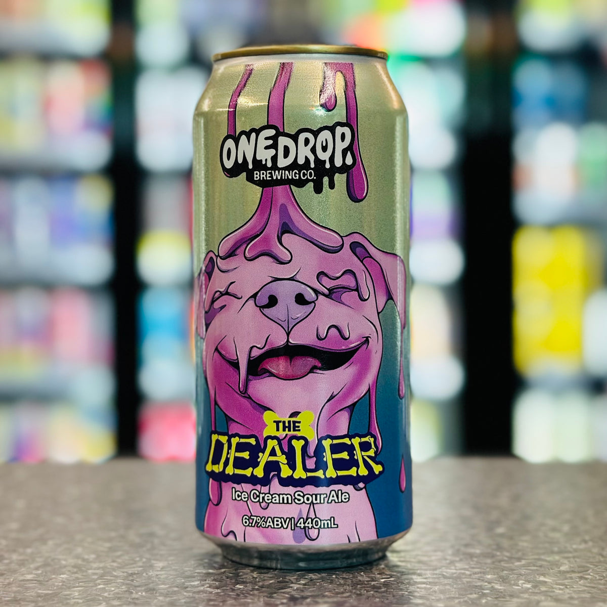 MIX 6 OR MORE GET 20% OFF' ONE DROP BREWING THE DEALER ICE CREAMSOUR ALE 6.7% ABV