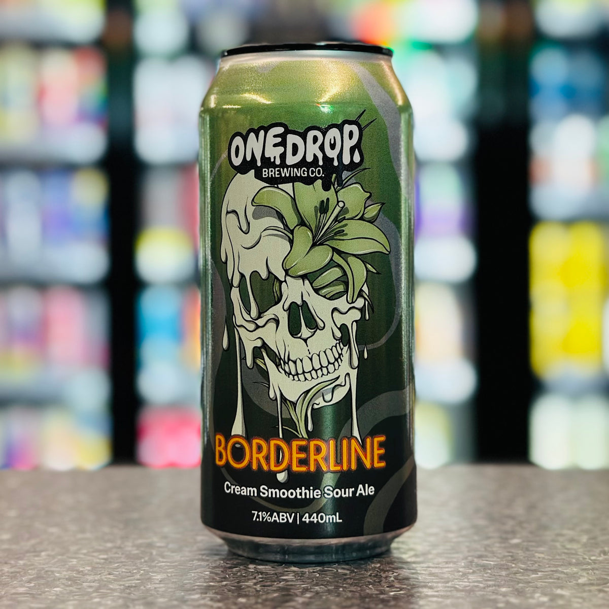 MIX 6 OR MORE GET 20% OFF' ONE DROP BREWING BORDERLINE CREAM SMOOTHIE SOUR ALE 7.1% ABV