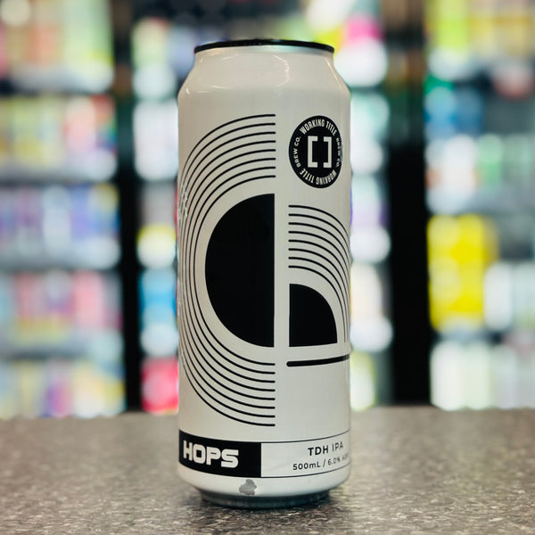 MIX 6 OR MORE GET 20% OFF' WORKING TITLE BREWING THE FIFTH ELEMENT HOPS TRIPLE DRY HOPPED IPA 6% ABV