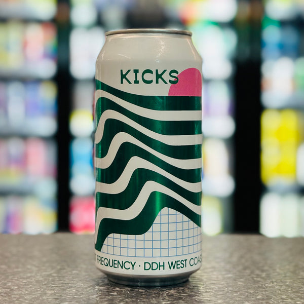 MIX 6 OR MORE GET 20% OFF' KICKS BREWING LOST FREQUENCY DDH WEST COAST IPA 7.2% ABV