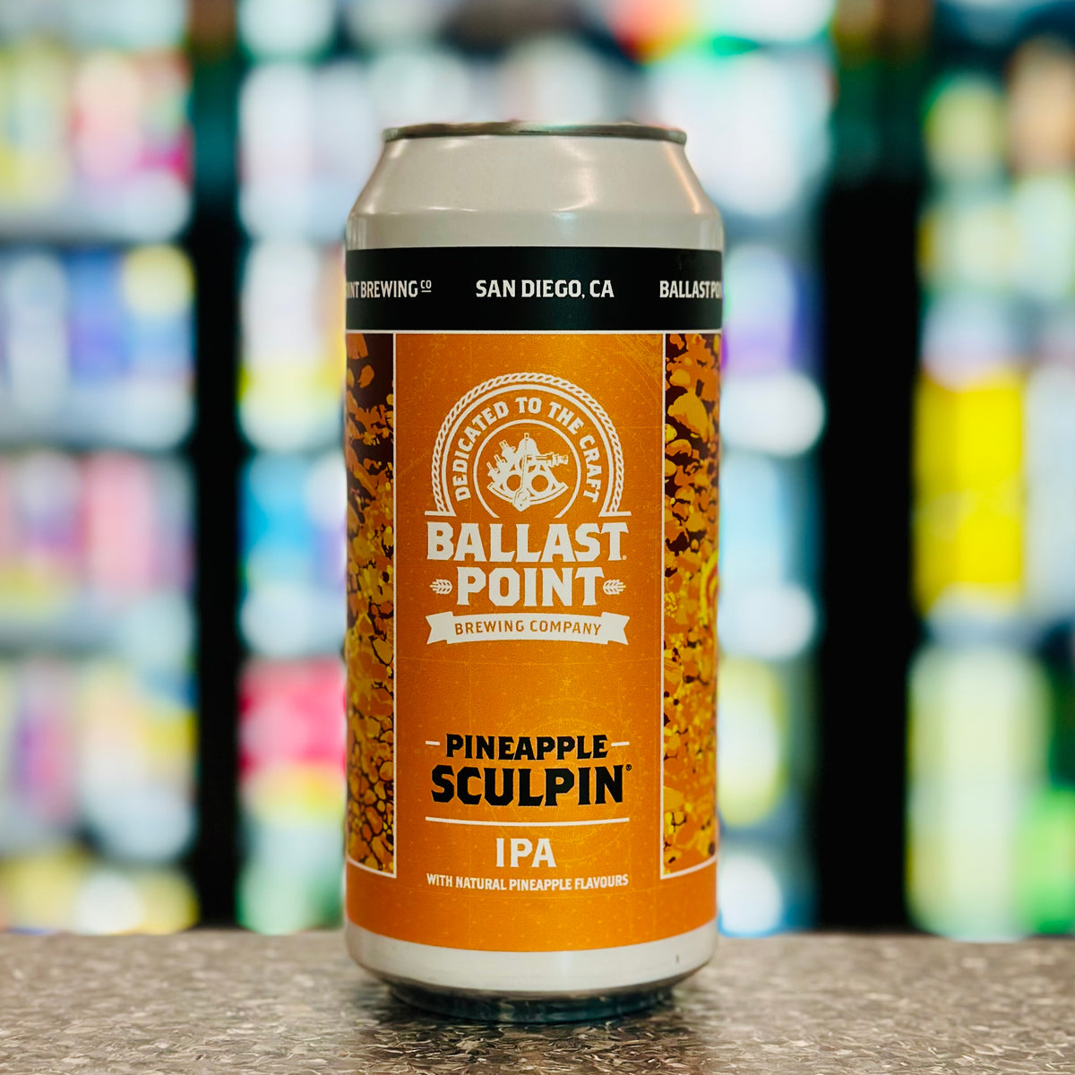 MIX 6 OR MORE GET 20% OFF' BALLAST POINT PINEAPPLE SCULPIN IPA 7% ABV