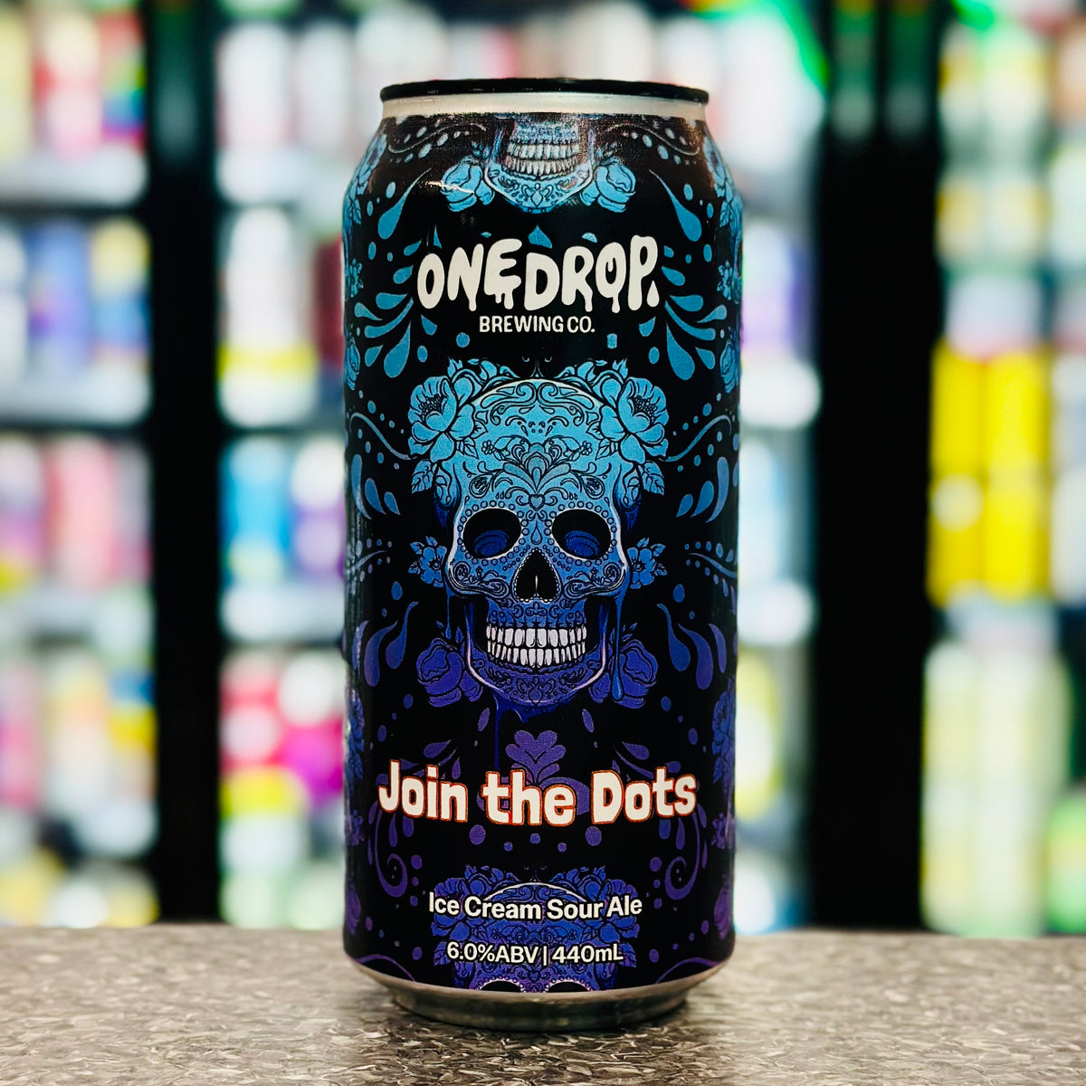 MIX 6 OR MORE GET 20% OFF' ONE DROP BREWING JOIN THE DOTS ICE CREAM SOUR ALE 6% ABV