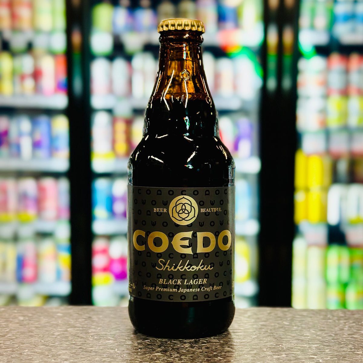 MIX 6 OR MORE GET 20% OFF' COEDO BREWING JAPAN SHIKKOKU BLACK LAGER 5% ABV