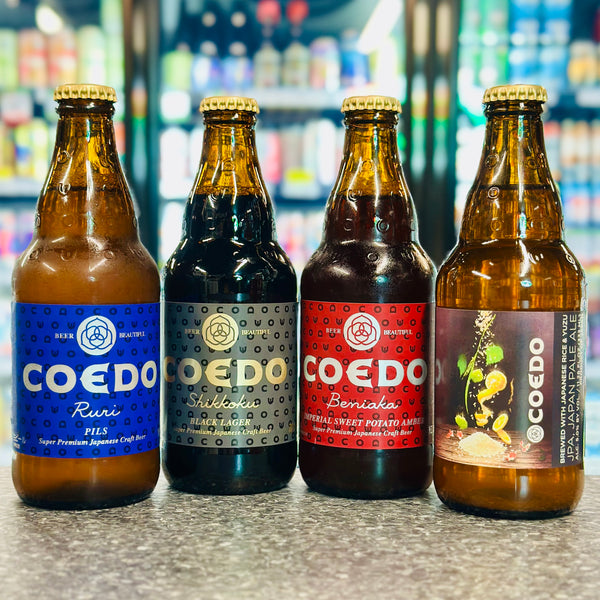 COEDO (JAPAN) MIXED 4 PACK