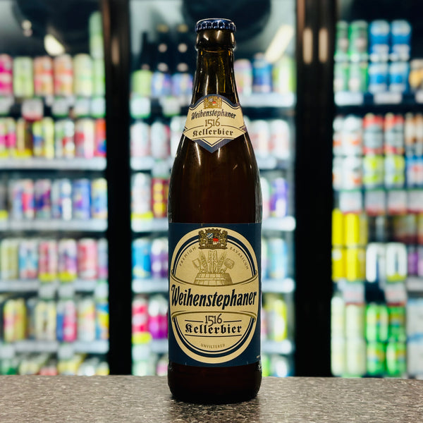 MIX 6 OR MORE GET 20% OFF' WEIHENSTEPHANER 1516 KELLERBIER 5.6% ABV 500ml