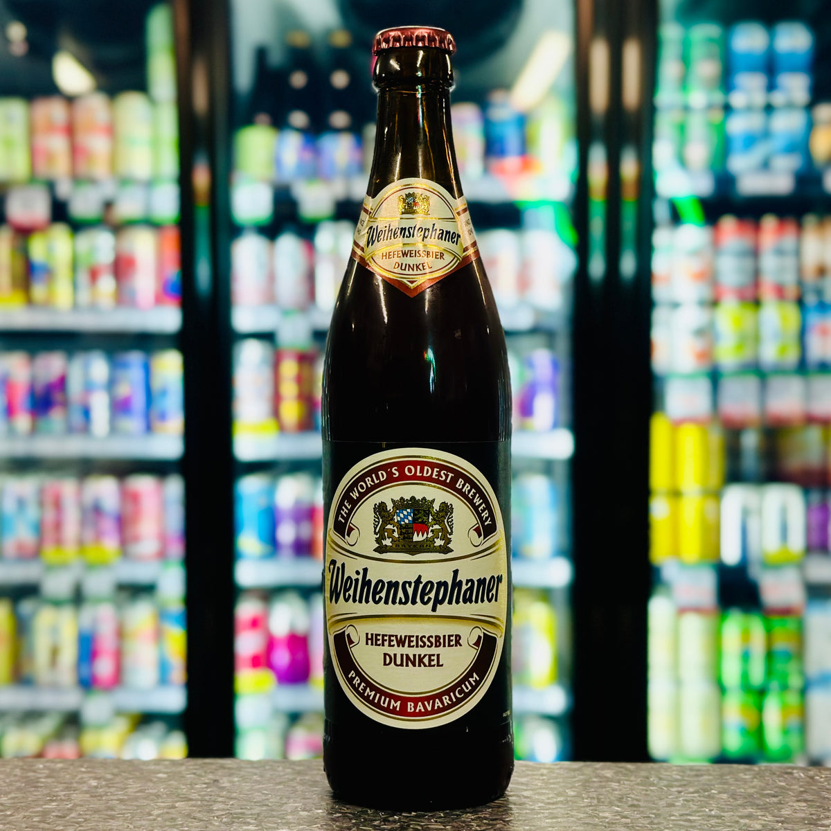 MIX 6 OR MORE GET 20% OFF' WEIHENSTEPHANER HEFEWEISSBIER DUNKEL 5.3% ABV 500ml