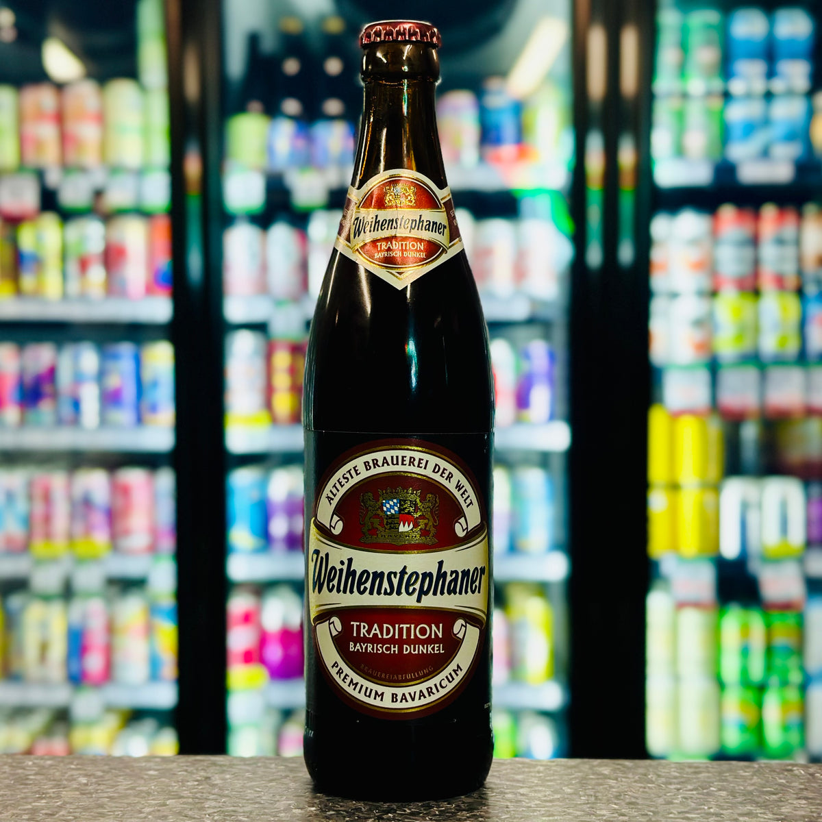 MIX 6 OR MORE GET 20% OFF' WEIHENSTEPHANER TRADITION BAYRISCH DUNKEL 5.2% ABV 500ml