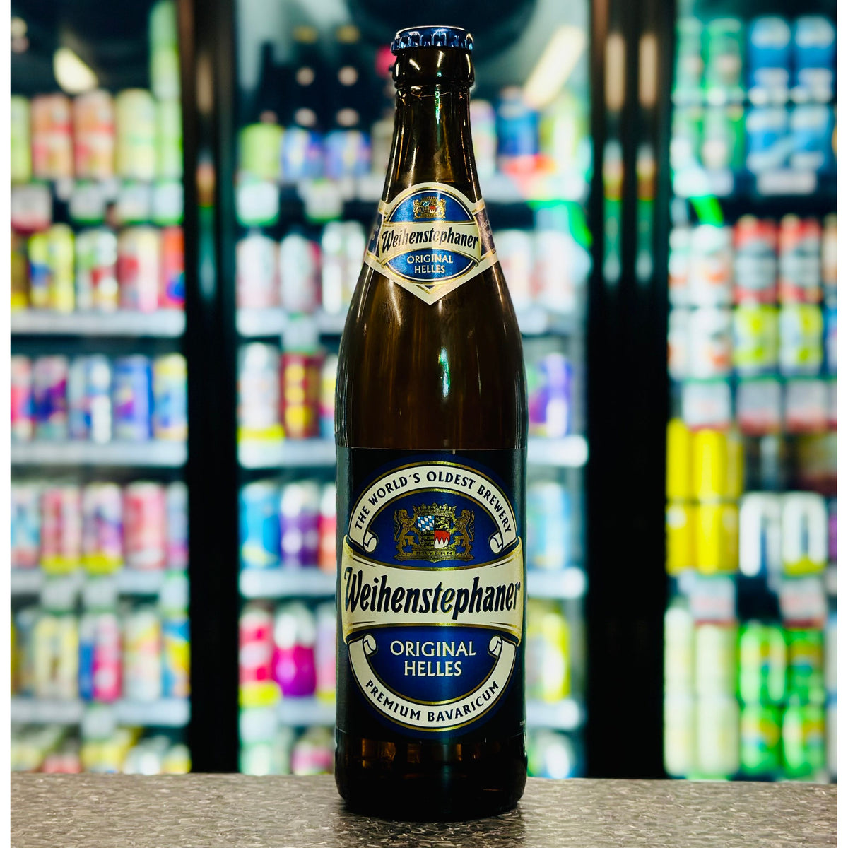 MIX 6 OR MORE GET 20% OFF' WEIHENSTEPHANER ORIGINAL HELLES 5.1% ABV 500ml