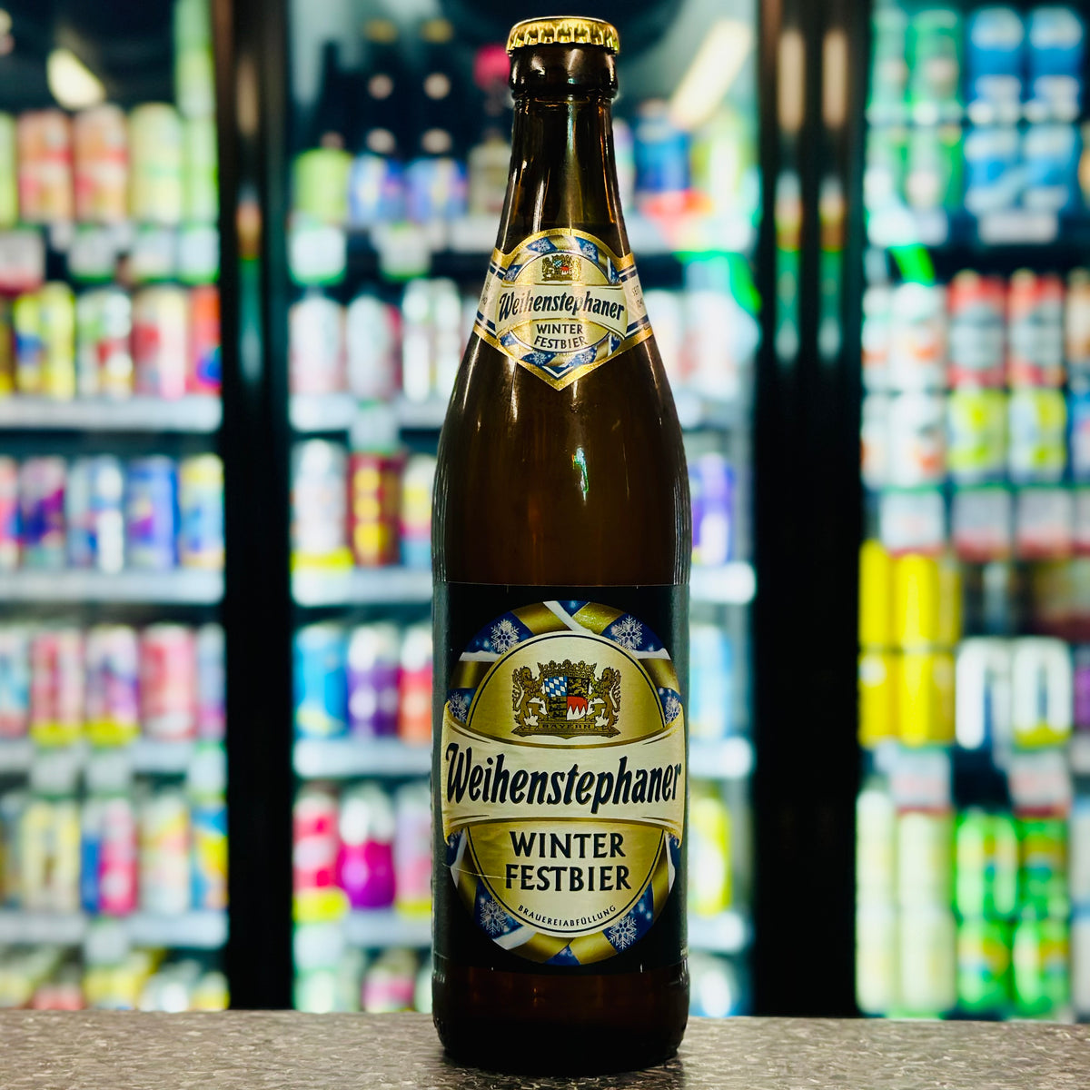 MIX 6 OR MORE GET 20% OFF' WEIHENSTEPHANER WINTER FESTBIER 5.8% ABV 500ml