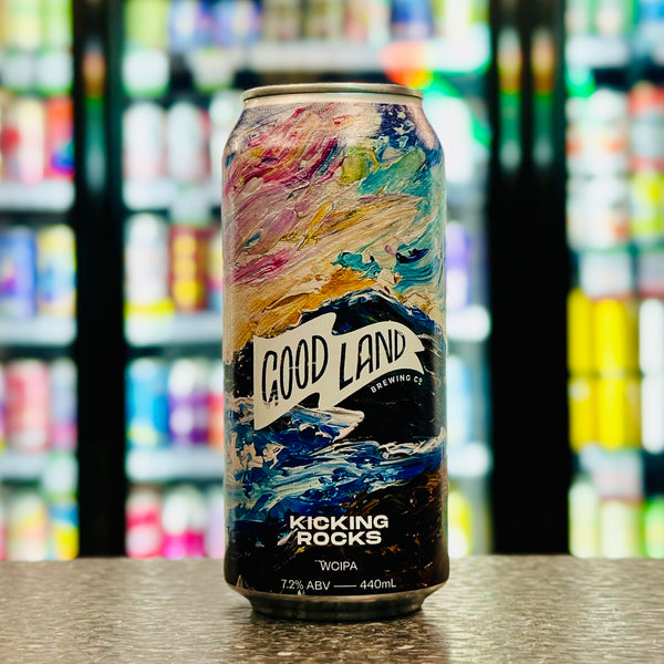 'MIX 6 OR MORE GET 20% OFF' GOOD LAND BREWING KICKING ROCKS WEST COAST IPA 7.2% ABV