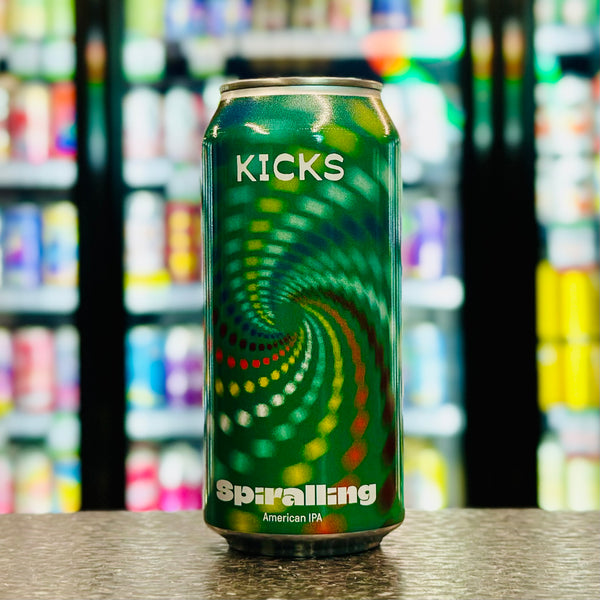 'MIX 6 OR MORE GET 20% OFF' KICKS BREWING SPIRALLING AMERICAN IPA 6.4% ABV