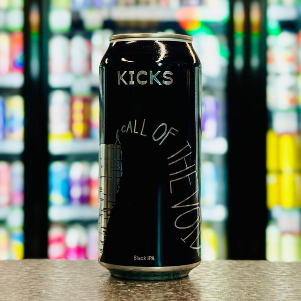 'MIX 6 OR MORE GET 20% OFF' KICKS BREWING CALL OF THE VOID BLACK IPA 7.9% ABV