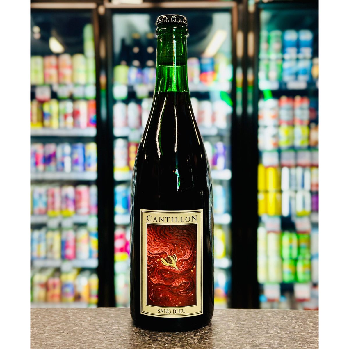MIX 6 OR MORE GET 20% OFF' CANTILLON SANG BLEU 6% ABV 750ml