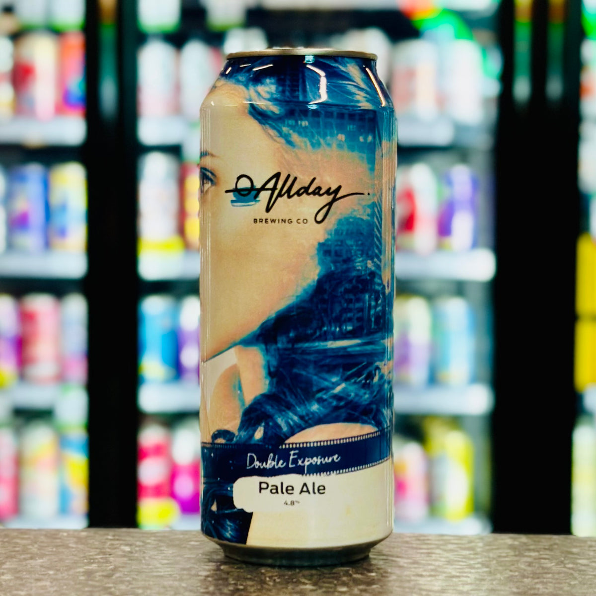 MIX 6 OR MORE GET 20% OFF' ALLDAY BREWING DOUBLE EXPOSURE PALE ALE 4.8% ABV