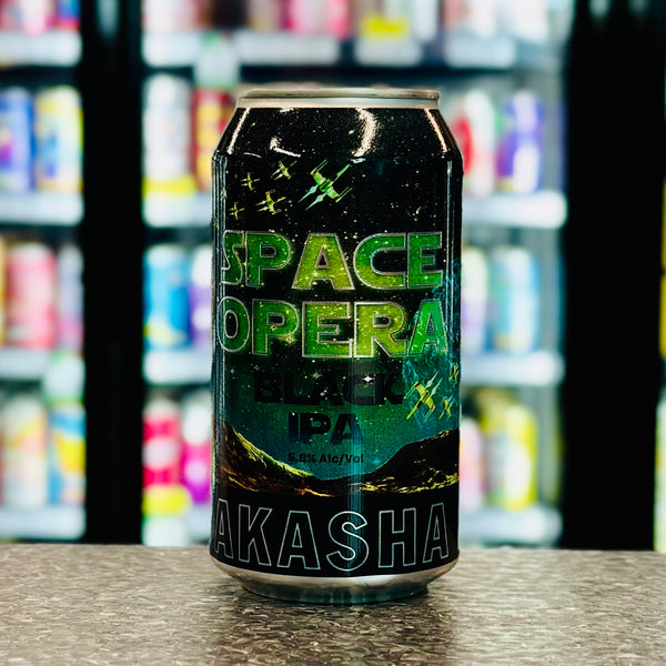 MIX 6 OR MORE GET 20% OFF' AKASHA BREWING SPACE OPERA BLACK IPA 5.8% ABV