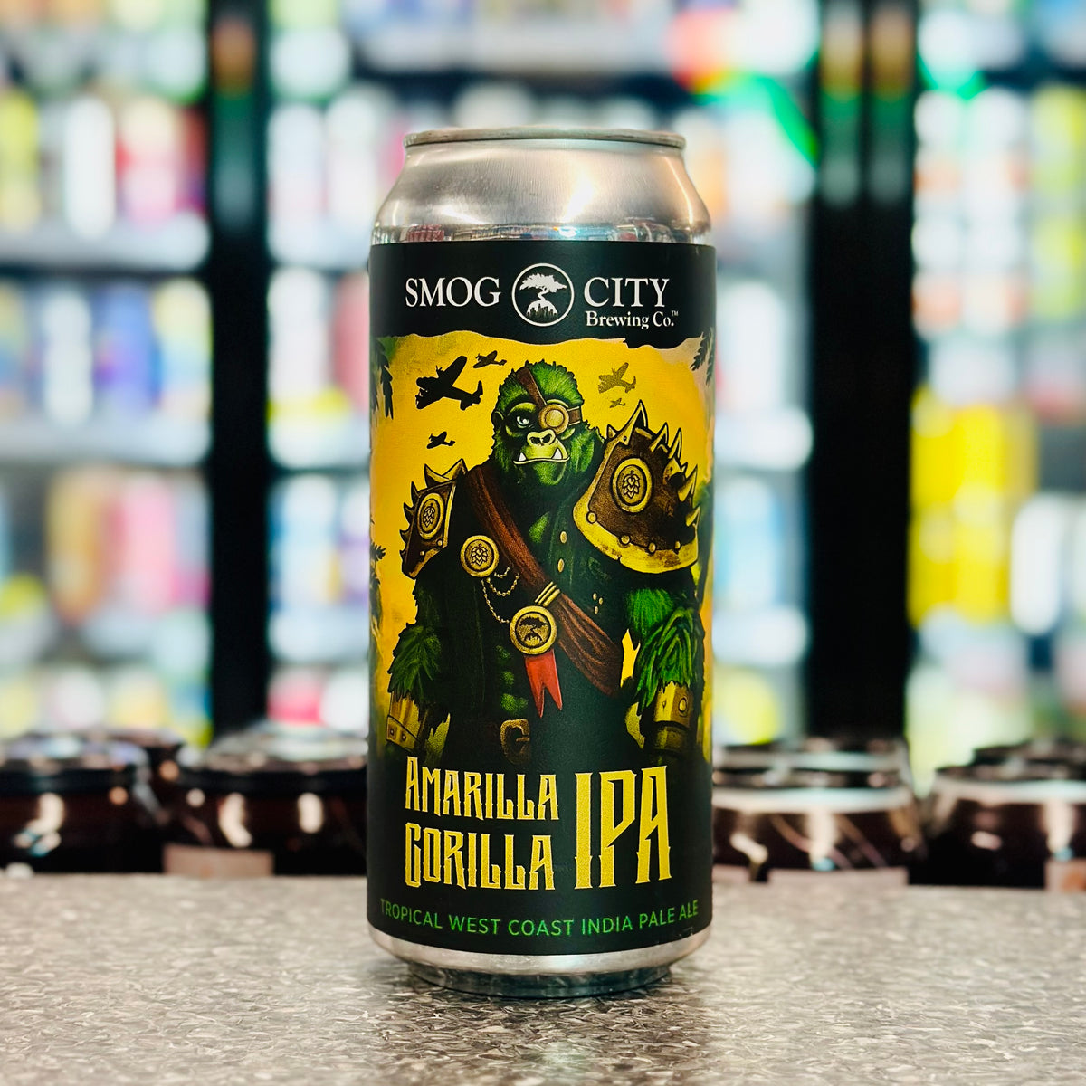 MIX 6 OR MORE GET 20% OFF' SMOG CITY AMARILLA GORILLA WEST COAST IPA 7.4% ABV