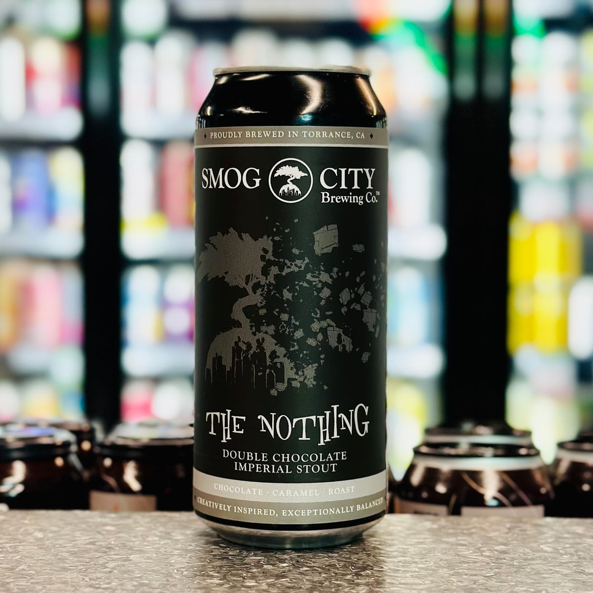 MIX 6 OR MORE GET 20% OFF' SMOG CITY THE NOTHING DOUBLE CHOCOLATE IMPERIAL STOUT 9.2% ABV