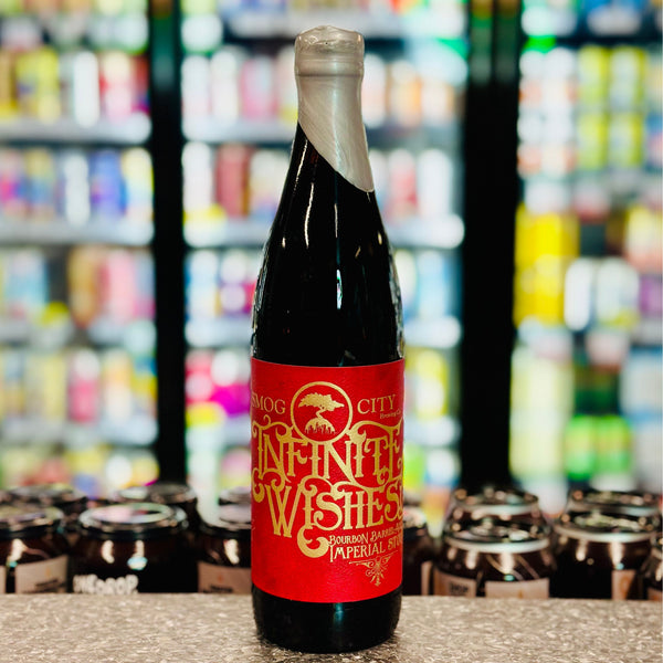 MIX 6 OR MORE GET 20% OFF' SMOG CITY 2023 INFINITIE WISHES BOURBON BARREL-AGED IMPERIAL STOUT 13.4% ABV