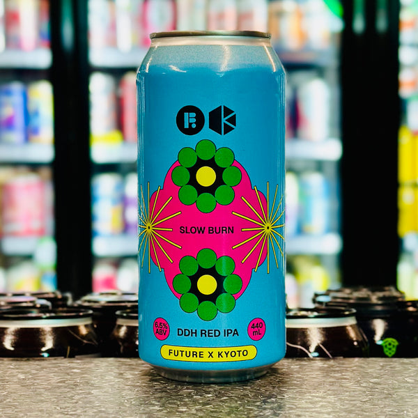 MIX 6 OR MORE GET 20% OFF' FUTURE BREWING X KYOTO BREWING SLOW BURN DDH RED IPA 6.5% ABV