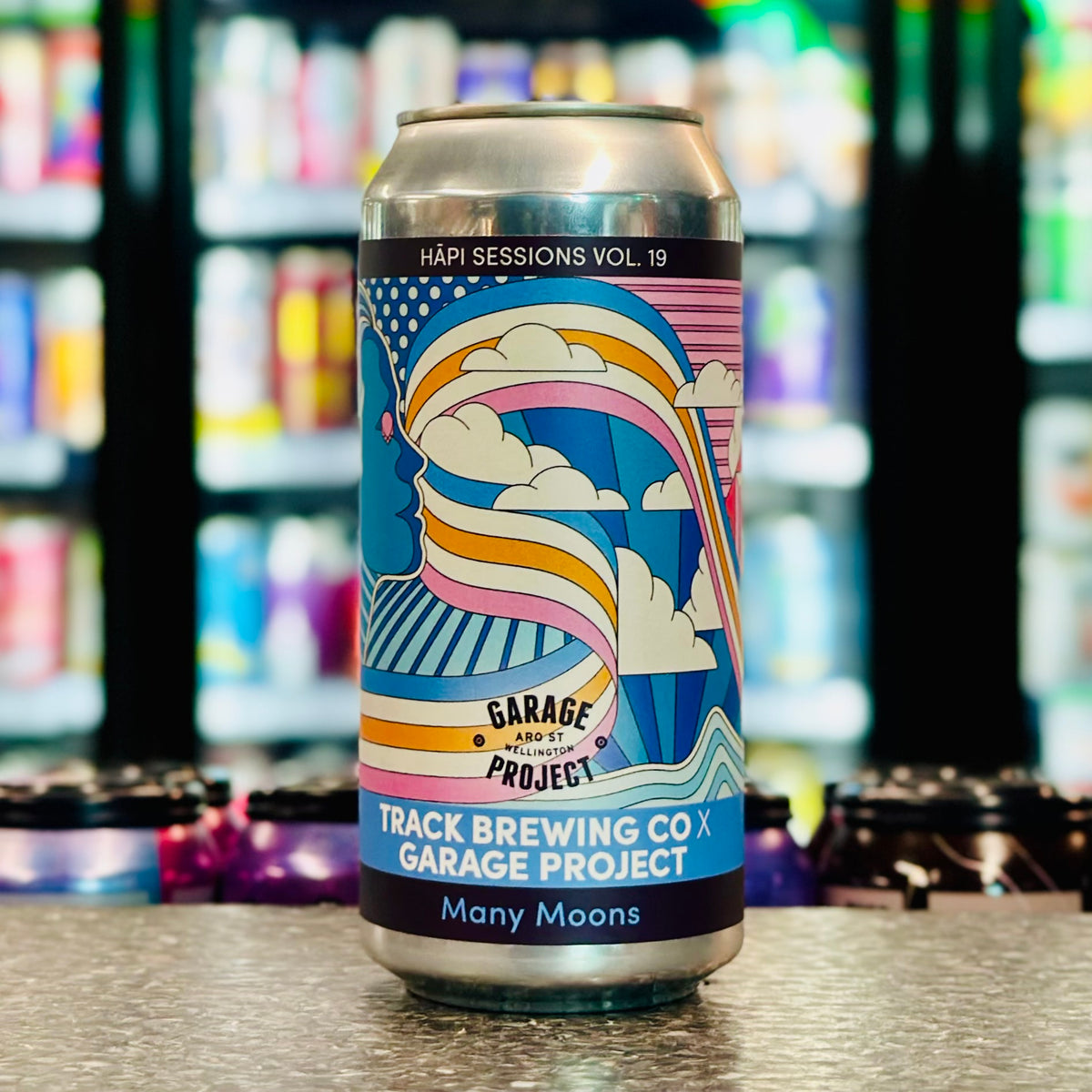 MIX 6 OR MORE GET 20% OFF' GARAGE PROJECT X TRACK BREWING MANY MOONS HAZEY SESSION PALE 3.8% ABV