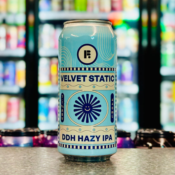 MIX 6 OR MORE GET 20% OFF' FUTURE BREWING VELVET STATIC DDH HAZY IPA 7.1% ABV