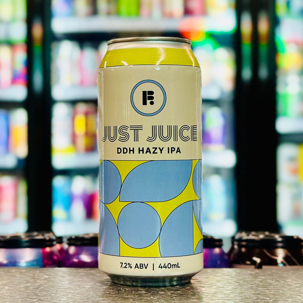 MIX 6 OR MORE GET 20% OFF' FUTURE BREWING JUST JUICE DDH HAZY IPA 7.2% ABV