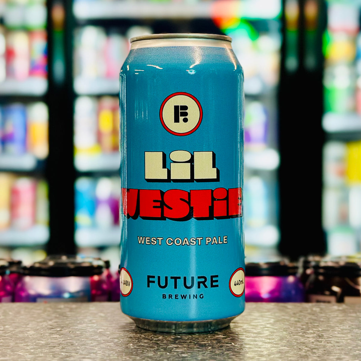 MIX 6 OR MORE GET 20% OFF' FUTURE BREWING LIL WESTIE WEST COAST PALE 5.4% ABV
