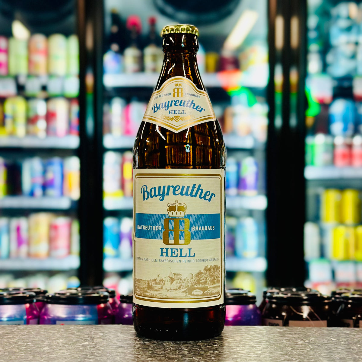 MIX 6 OR MORE GET 20% OFF' BAYREUTHER HELL LAGER  4.9% ABV
