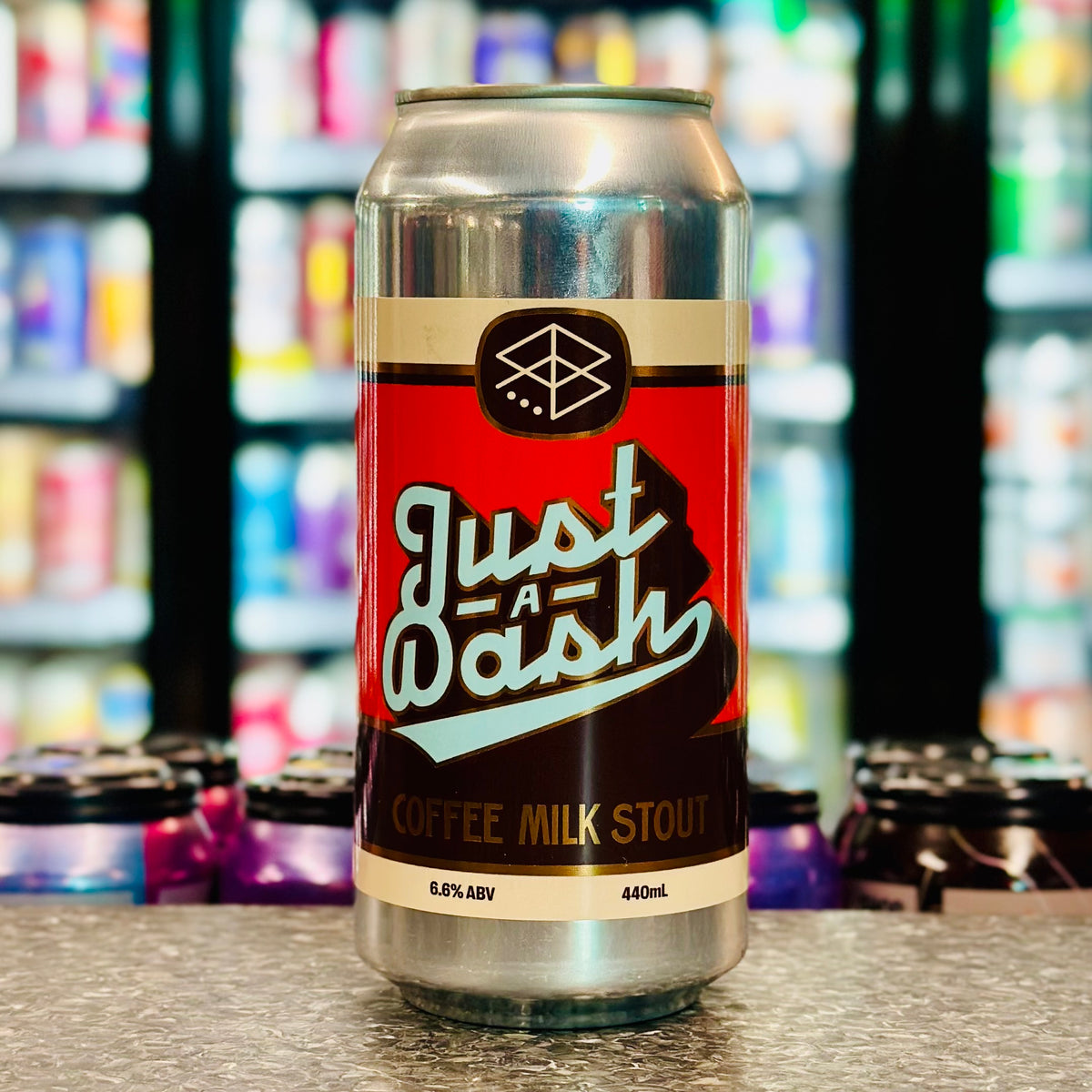 MIX 6 OR MORE GET 20% OFF' RANGE BREWING JUST A DASH MILK COFFE STOUT 6.6% ABV