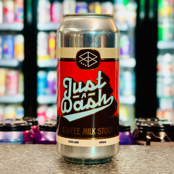 MIX 6 OR MORE GET 20% OFF' RANGE BREWING JUST A DASH MILK COFFE STOUT 6.6% ABV