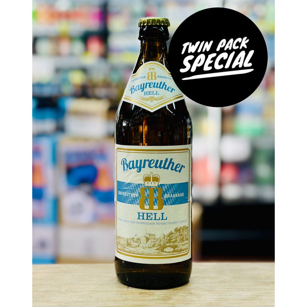 BAYREUTHER HELLES LAGER TWIN PACK