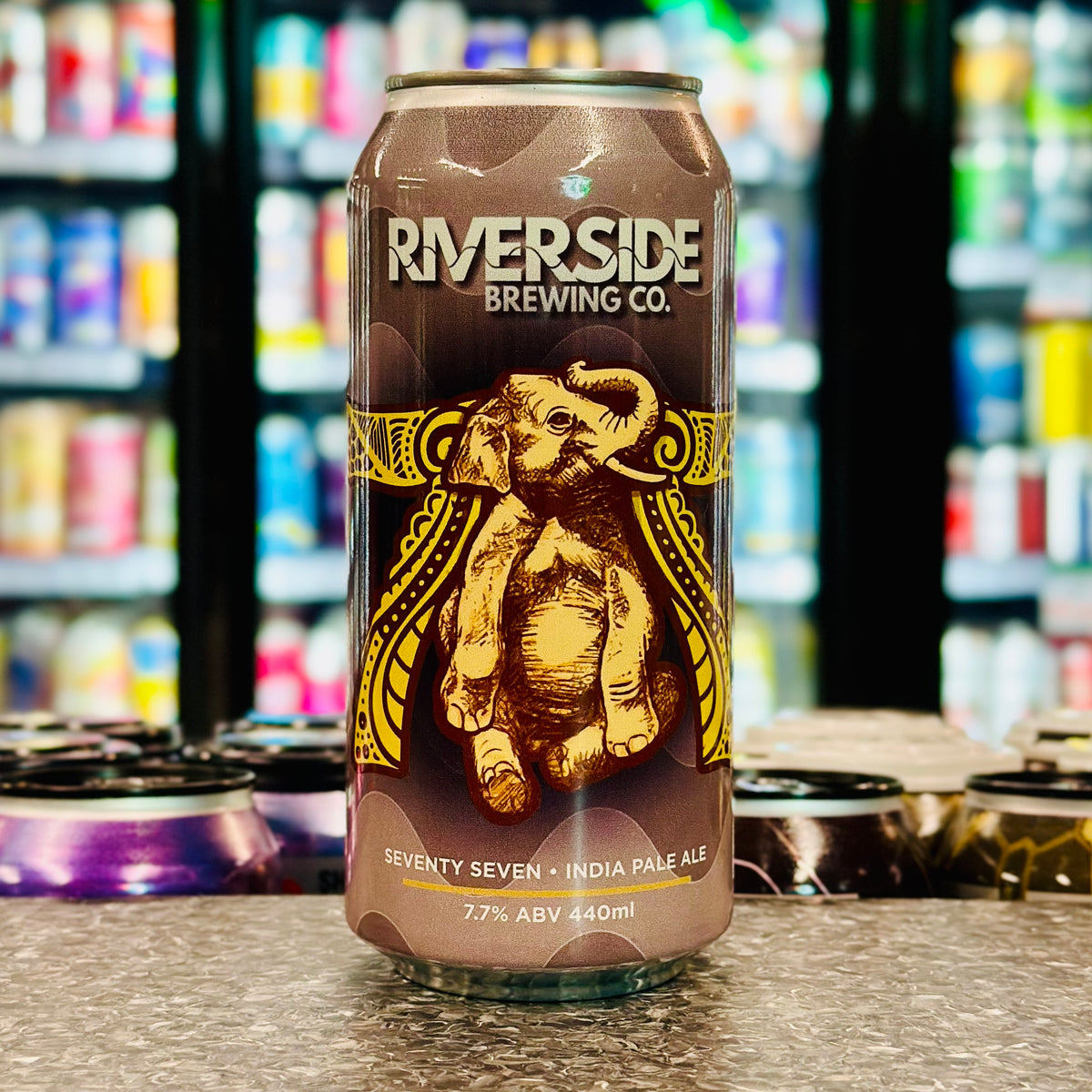 MIX 6 OR MORE GET 20% OFF' RIVERSIDE BREWING 77 IPA 7.7% ABV