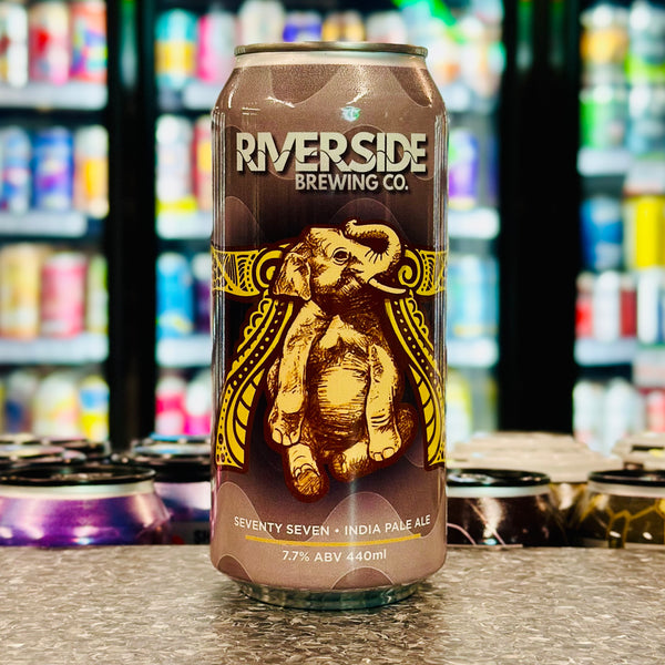MIX 6 OR MORE GET 20% OFF' RIVERSIDE BREWING 77 IPA 7.7% ABV