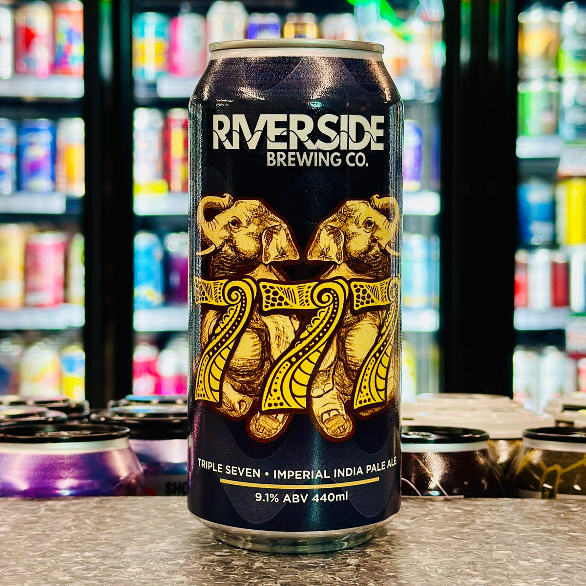 MIX 6 OR MORE GET 20% OFF' RIVERSIDE BREWING 777 IMPERIAL IPA 9.1% ABV